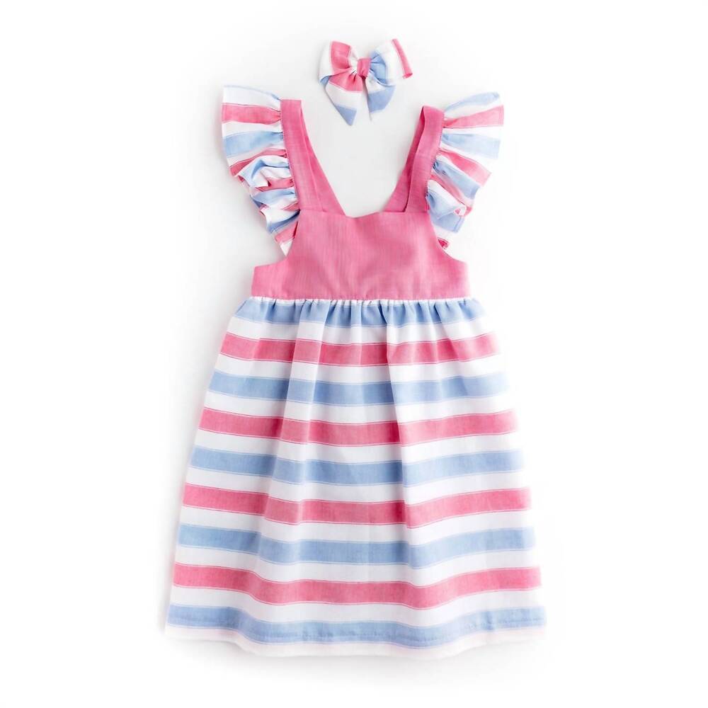 NEW BELAN.J girls marina dress in multi